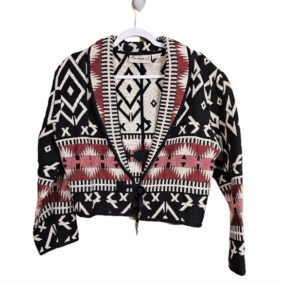 Flashback vintage southwestern bolero jacket.  Small - Picture 1 of 3